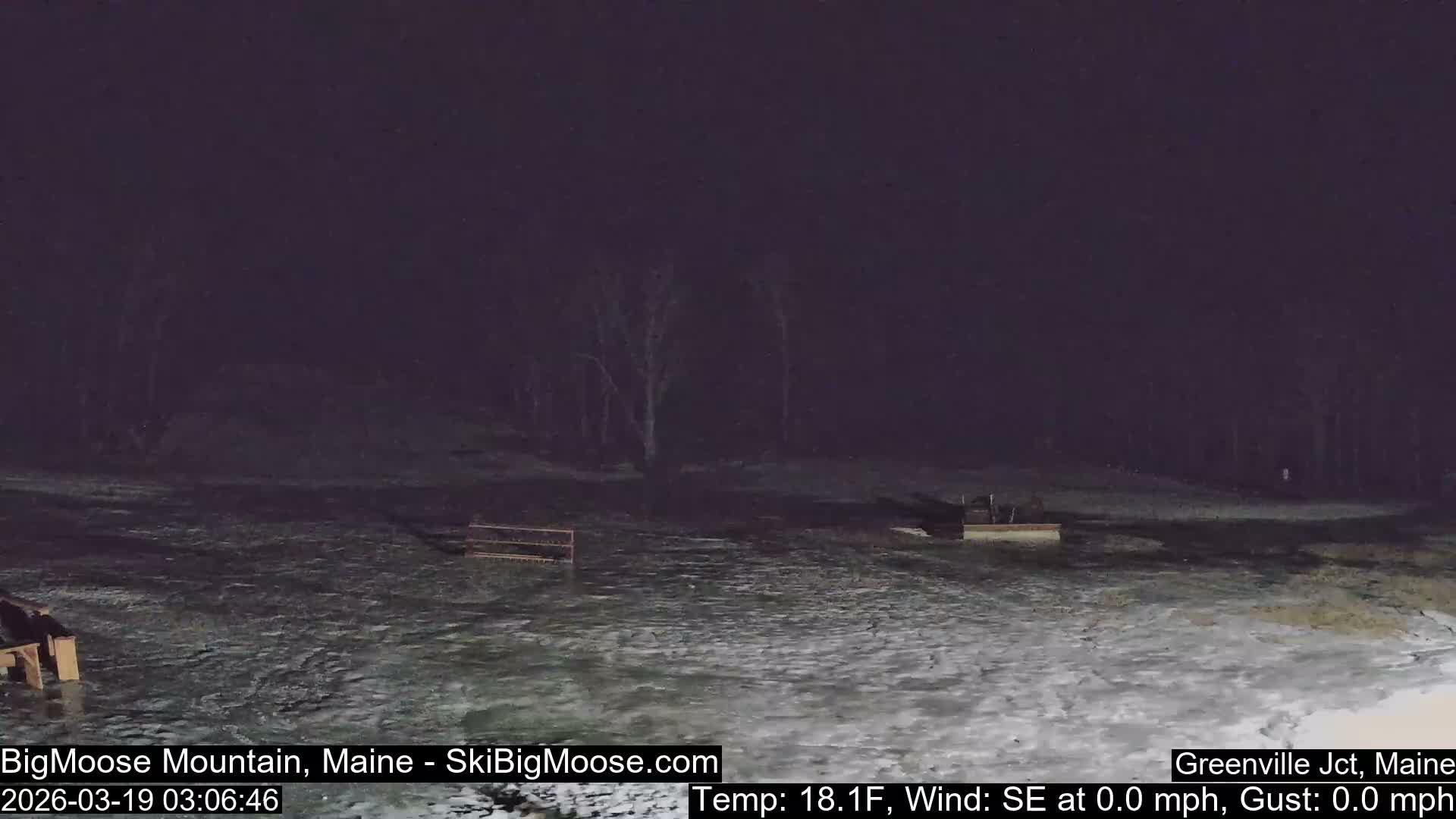 Big Moose Mountain Ski Live Cam - Greenville, Maine, USA