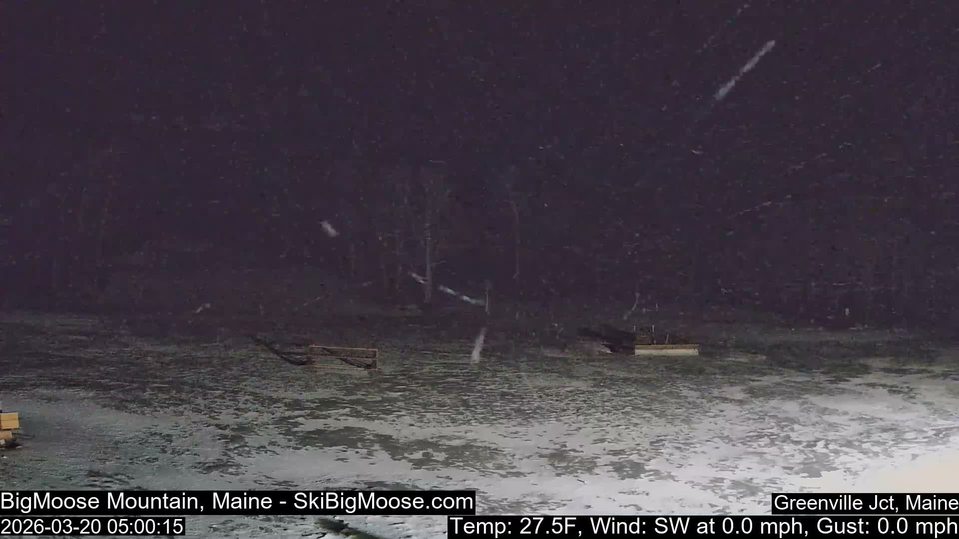 Big Moose Mountain Ski Live Cam - Greenville, Maine, USA