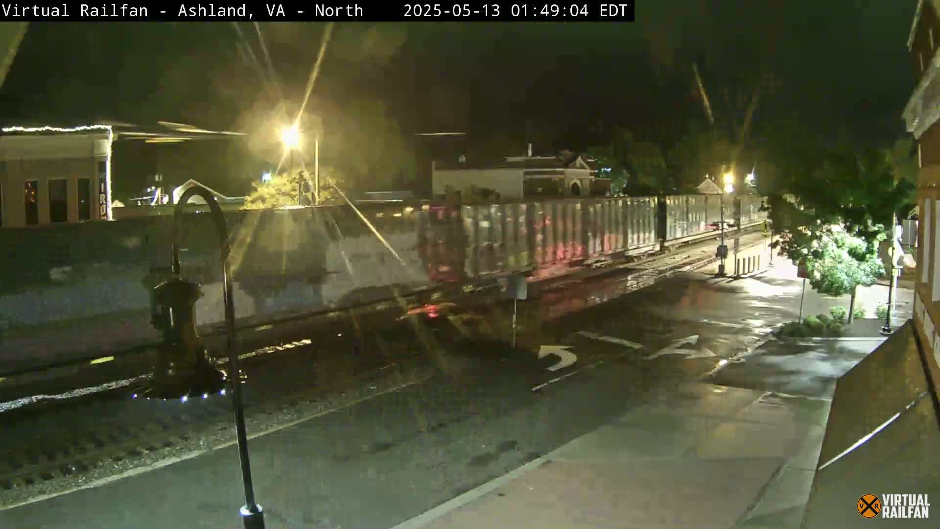 Ashland City East View & Railway Road Live Cam -  Ashland, Hanover, Virginia, USA 