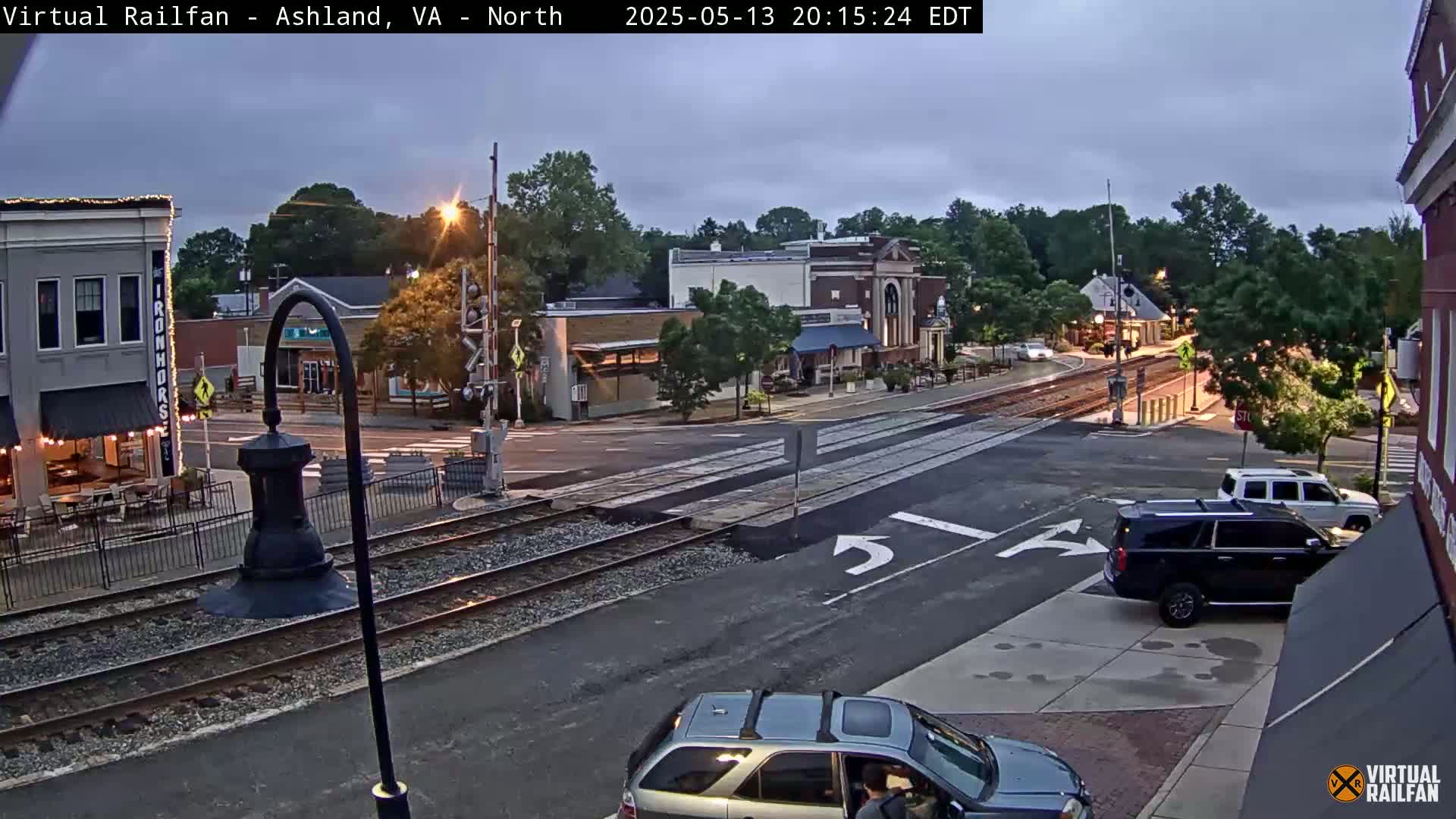 Ashland City East View & Railway Road Live Cam -  Ashland, Hanover, Virginia, USA 