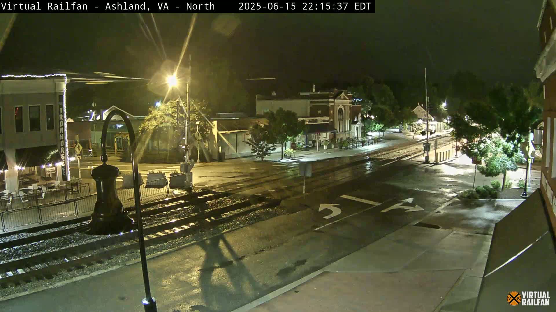 Ashland City East View & Railway Road Live Cam -  Ashland, Hanover, Virginia, USA 