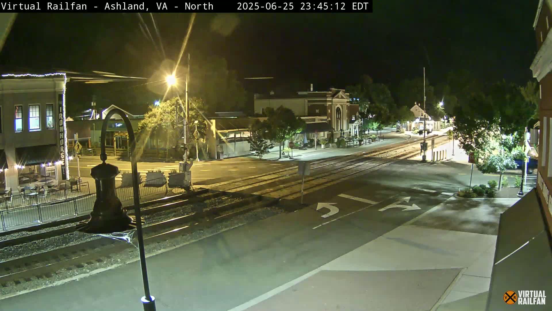 Ashland City East View & Railway Road Live Cam -  Ashland, Hanover, Virginia, USA 