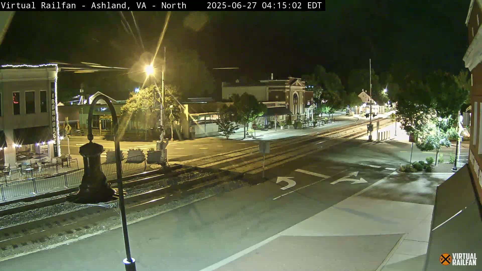 Ashland City East View & Railway Road Live Cam -  Ashland, Hanover, Virginia, USA 
