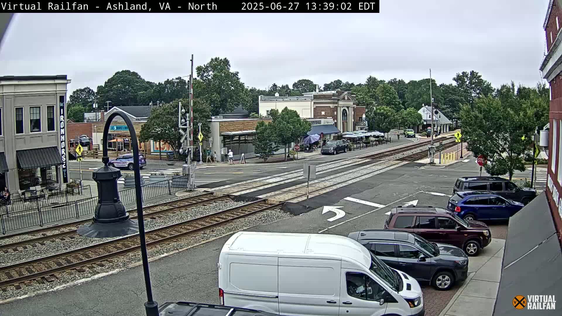 Ashland City East View & Railway Road Live Cam -  Ashland, Hanover, Virginia, USA 