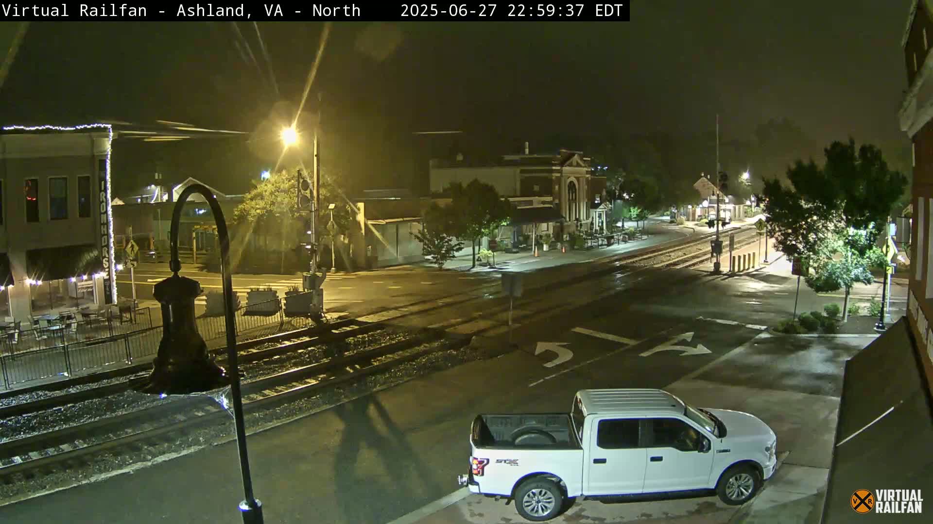 Ashland City East View & Railway Road Live Cam -  Ashland, Hanover, Virginia, USA 