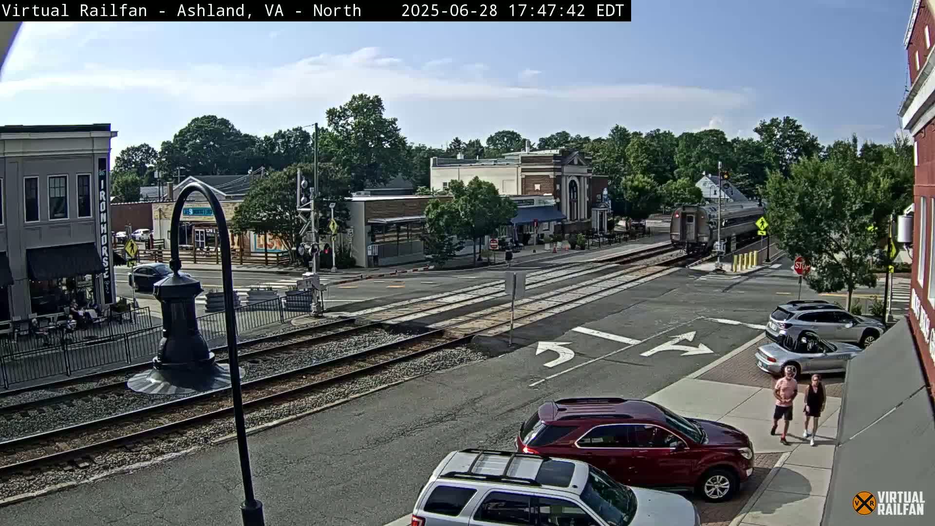 Ashland City East View & Railway Road Live Cam -  Ashland, Hanover, Virginia, USA 