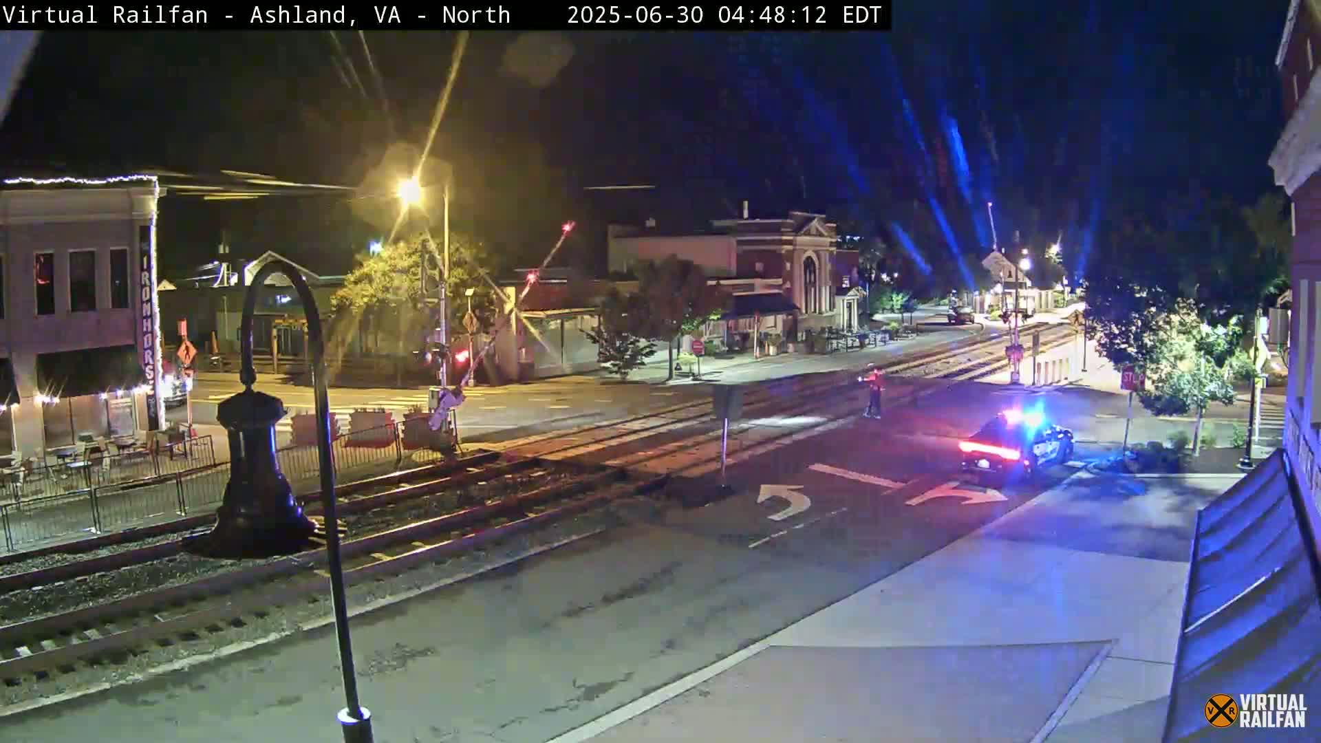 Ashland City East View & Railway Road Live Cam -  Ashland, Hanover, Virginia, USA 