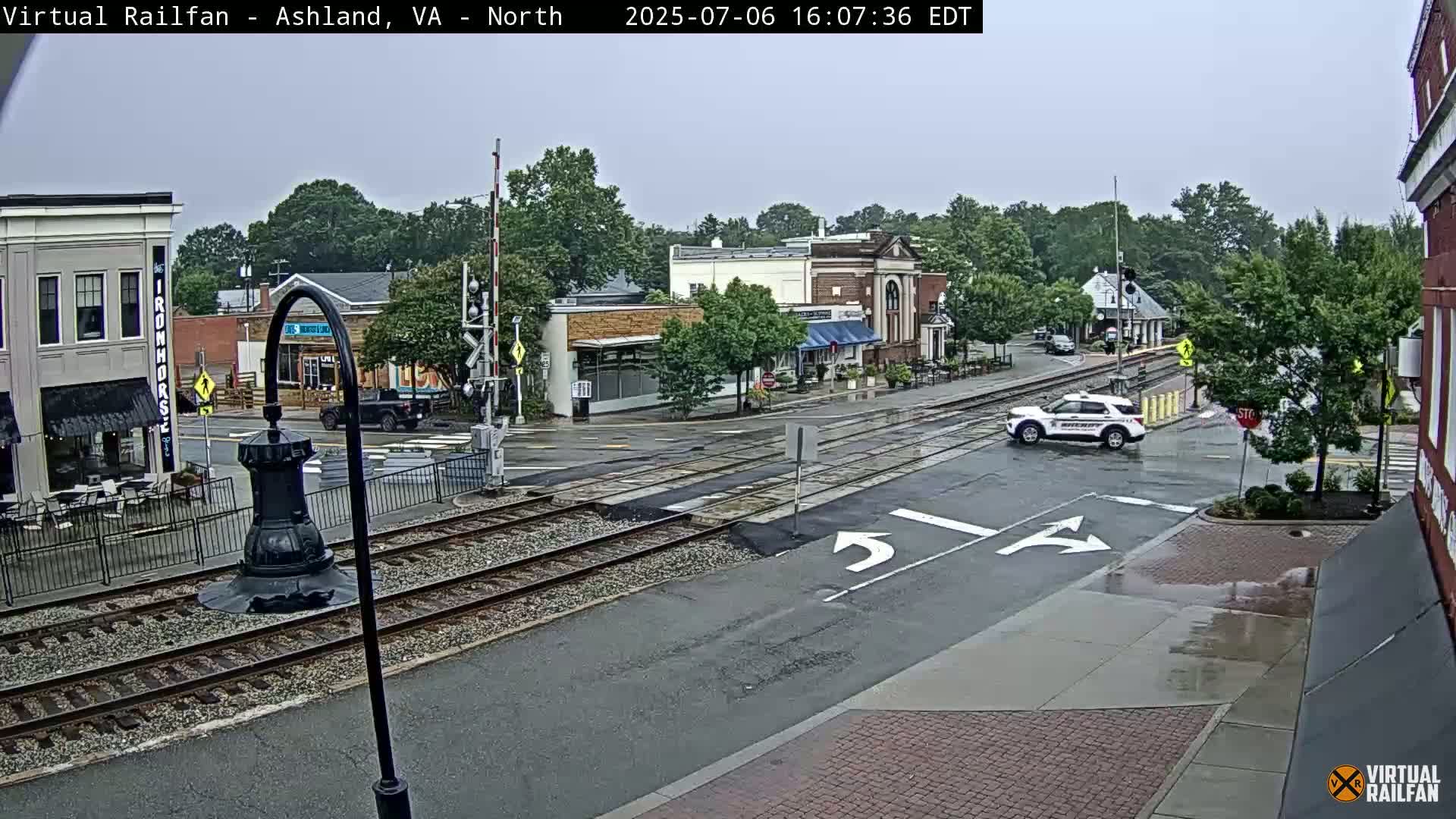 Ashland City East View & Railway Road Live Cam -  Ashland, Hanover, Virginia, USA 