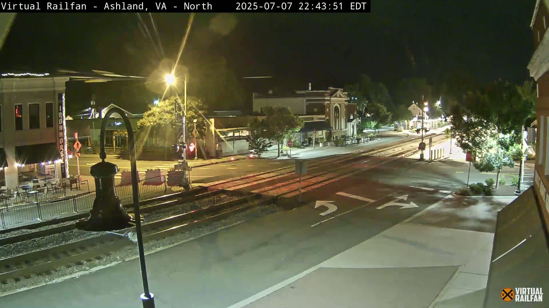 Ashland City East View & Railway Road Live Cam -  Ashland, Hanover, Virginia, USA 