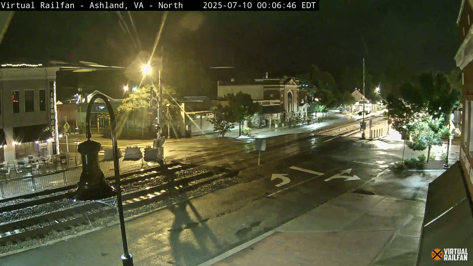 Ashland City East View & Railway Road Live Cam -  Ashland, Hanover, Virginia, USA 