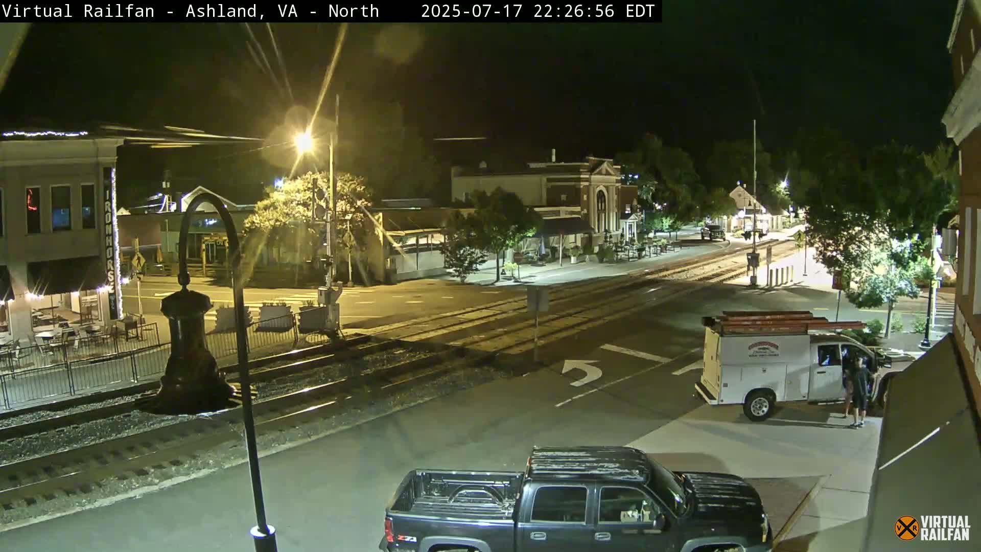Ashland City East View & Railway Road Live Cam -  Ashland, Hanover, Virginia, USA 