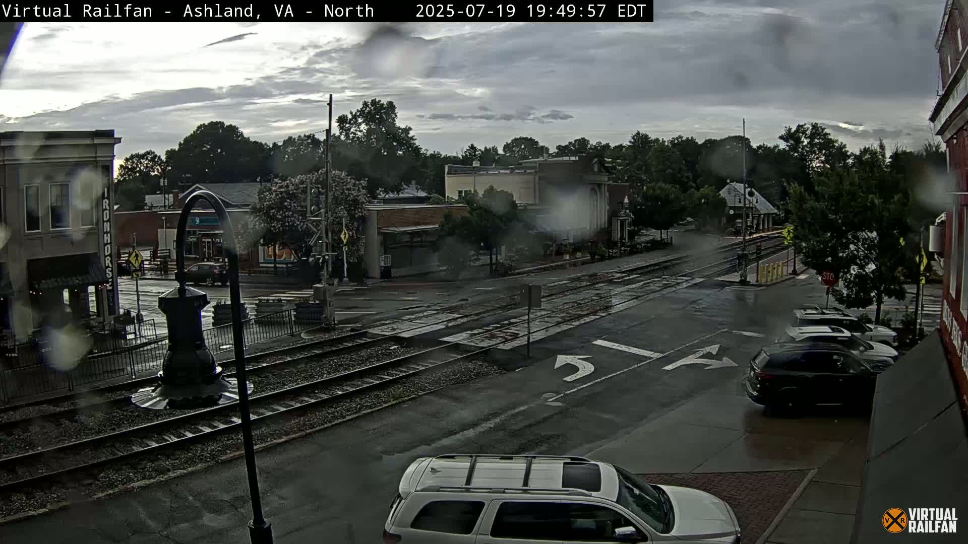 Ashland City East View & Railway Road Live Cam -  Ashland, Hanover, Virginia, USA 