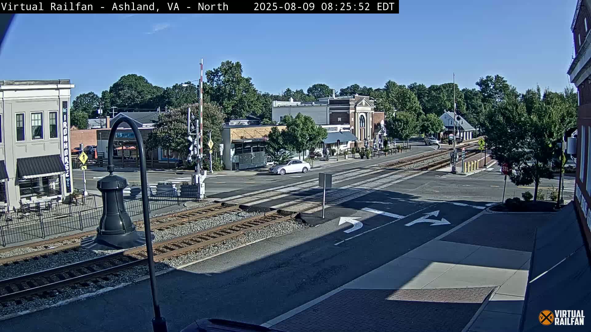 Ashland City East View & Railway Road Live Cam -  Ashland, Hanover, Virginia, USA 