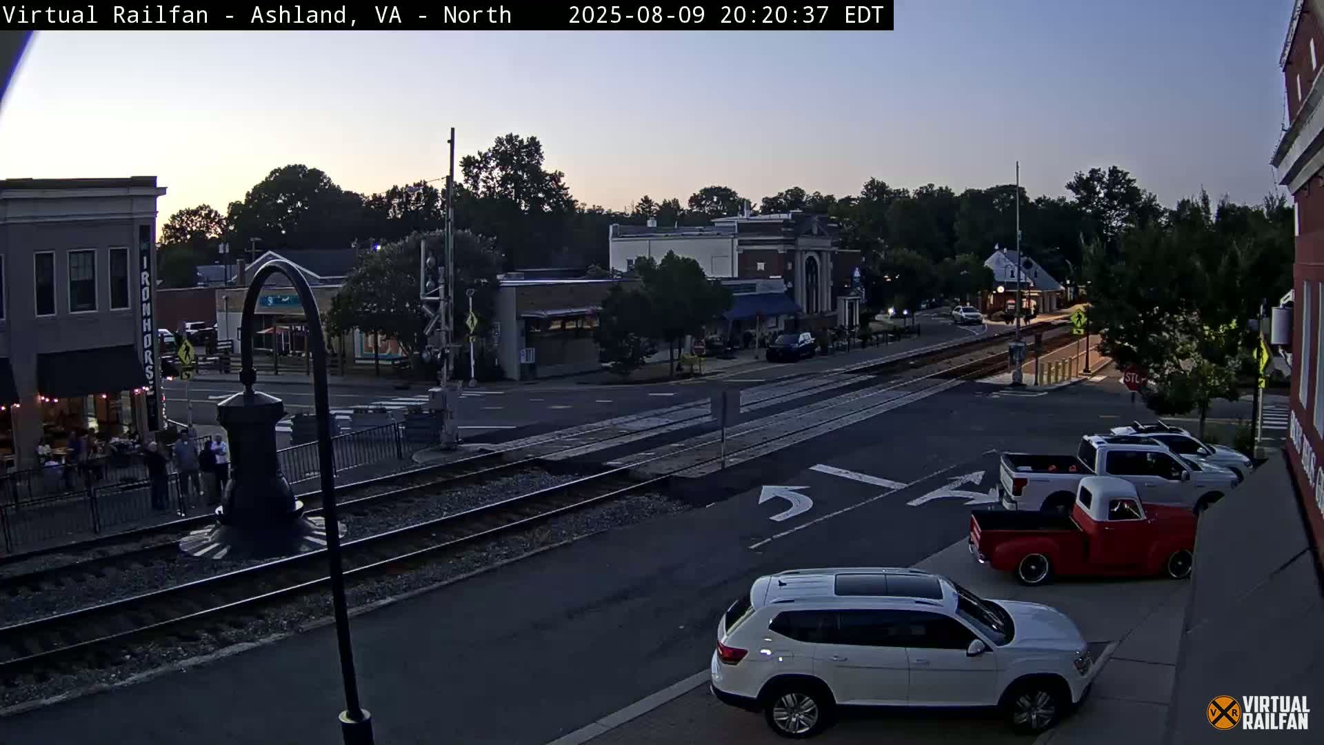 Ashland City East View & Railway Road Live Cam -  Ashland, Hanover, Virginia, USA 