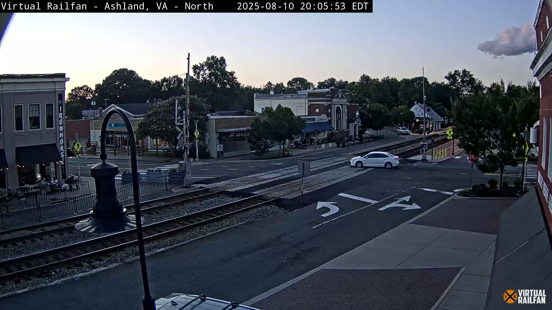 Ashland City East View & Railway Road Live Cam -  Ashland, Hanover, Virginia, USA 