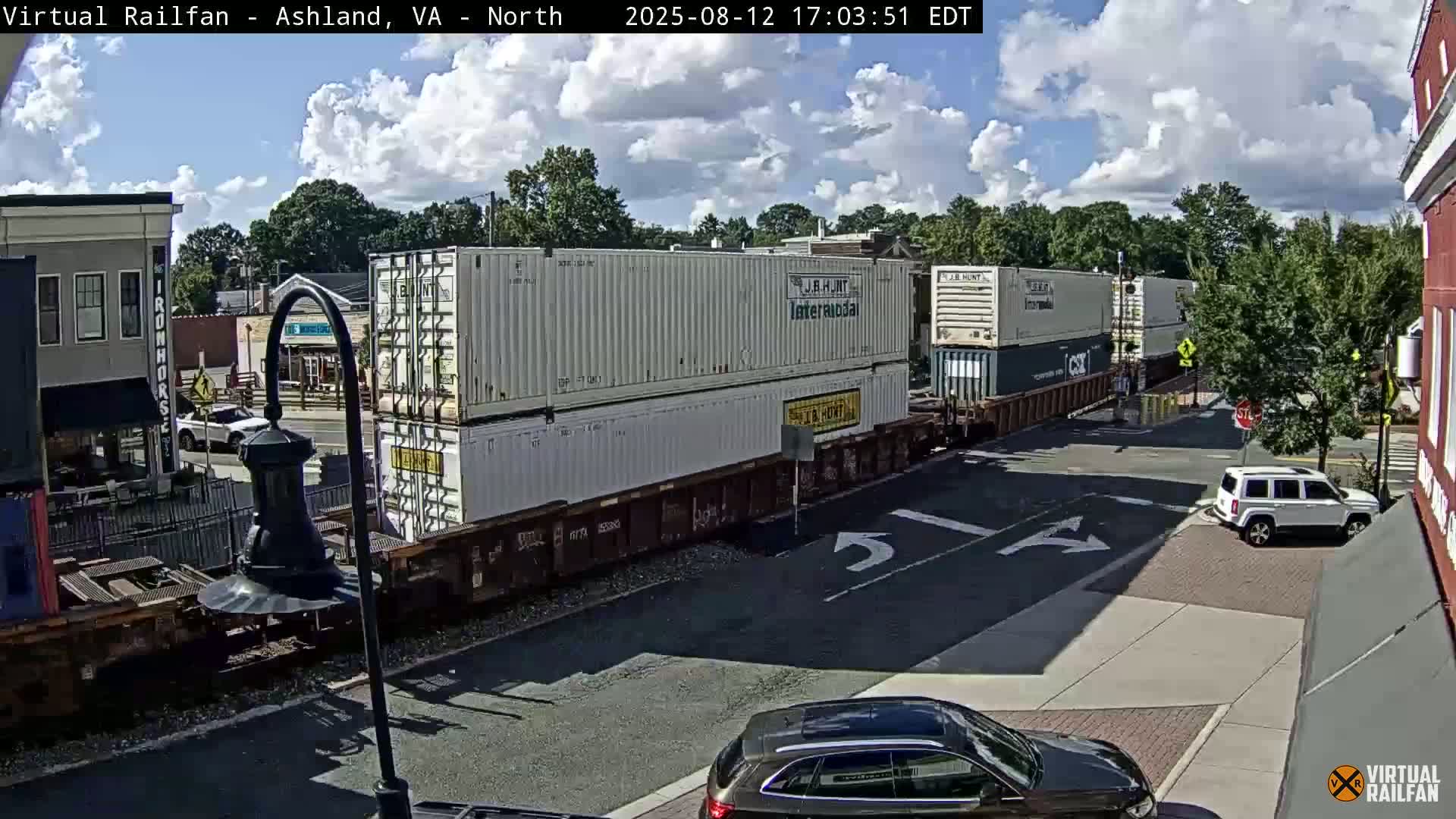 Ashland City East View & Railway Road Live Cam -  Ashland, Hanover, Virginia, USA 