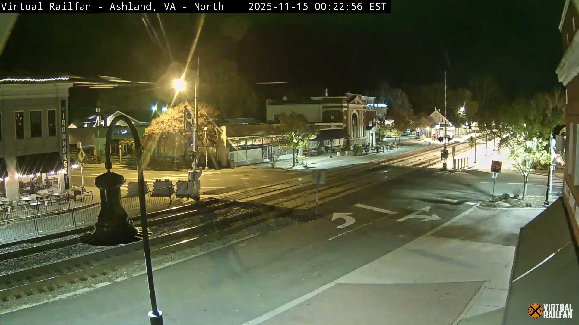 Ashland City East View & Railway Road Live Cam -  Ashland, Hanover, Virginia, USA 