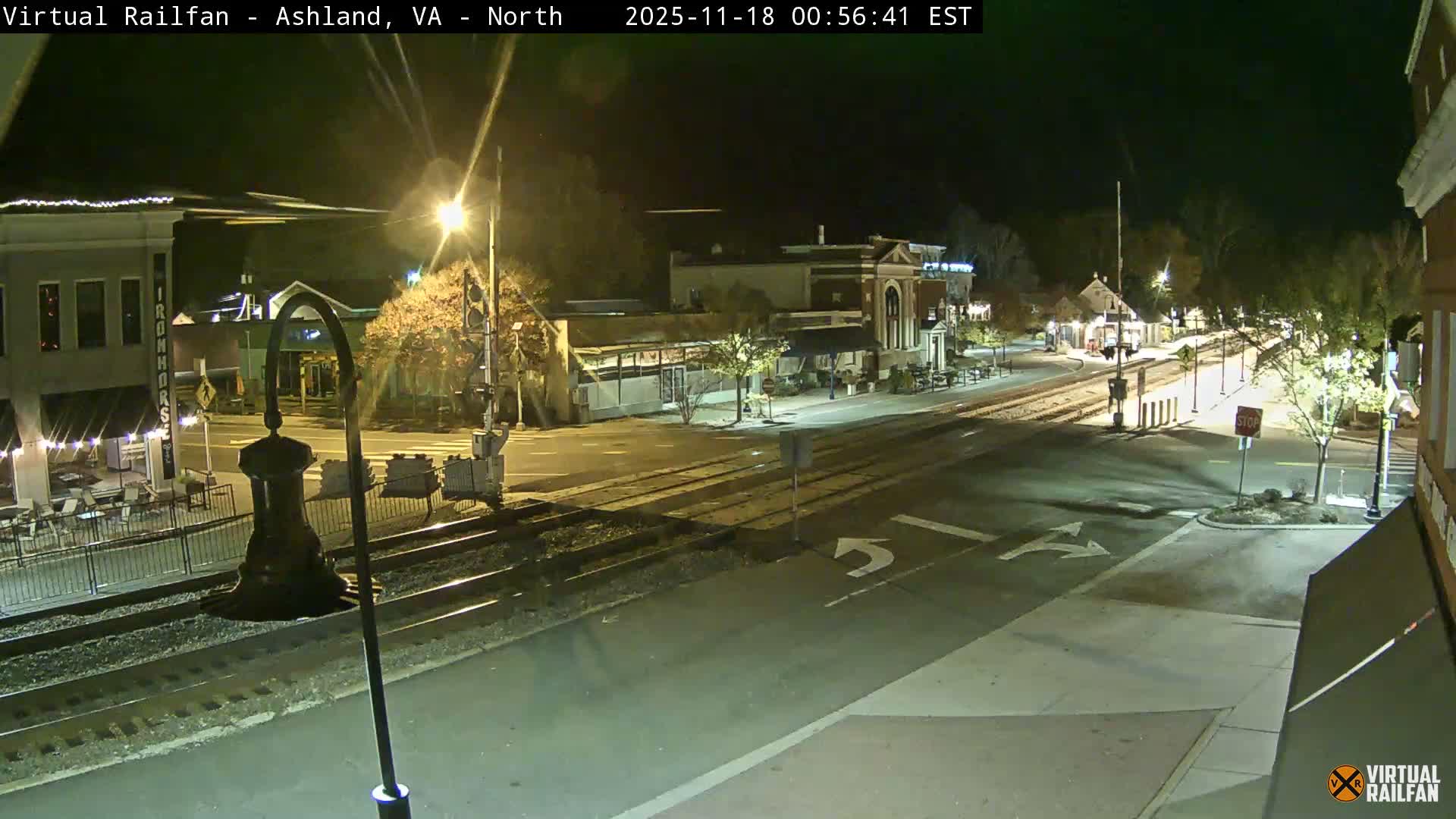 Ashland City East View & Railway Road Live Cam -  Ashland, Hanover, Virginia, USA 