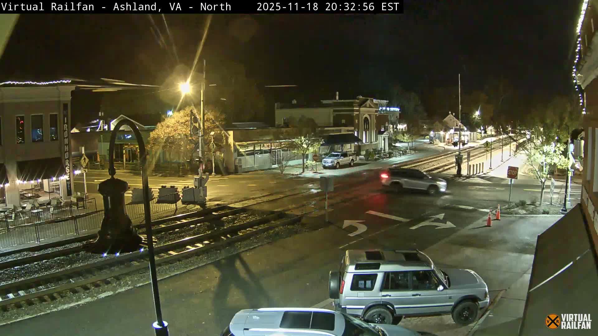 Ashland City East View & Railway Road Live Cam -  Ashland, Hanover, Virginia, USA 