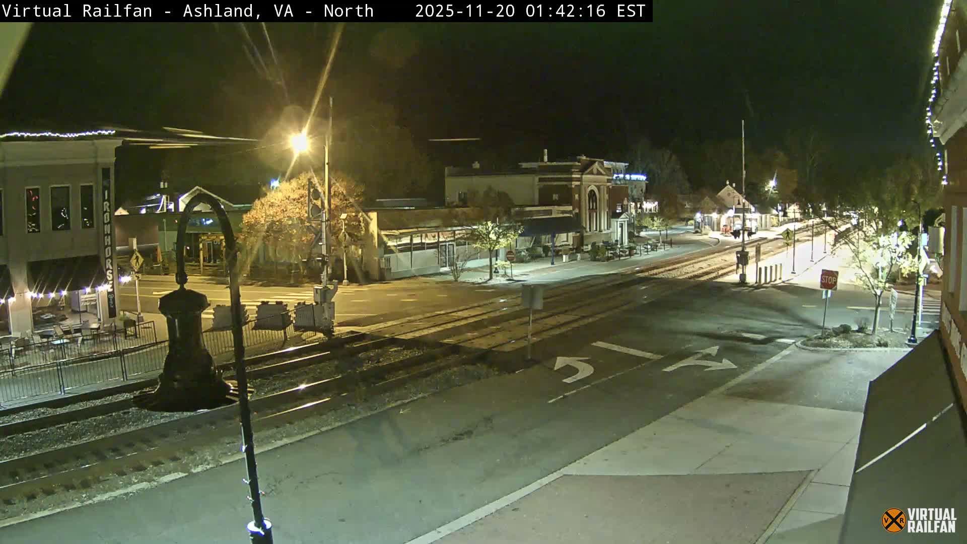 Ashland City East View & Railway Road Live Cam -  Ashland, Hanover, Virginia, USA 