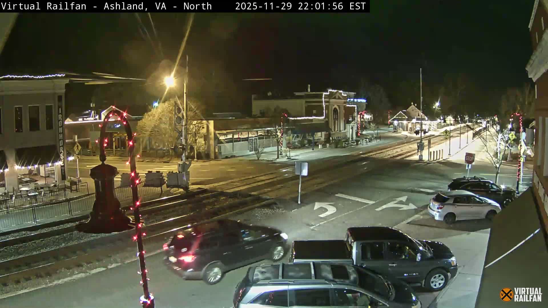 Ashland City East View & Railway Road Live Cam -  Ashland, Hanover, Virginia, USA 