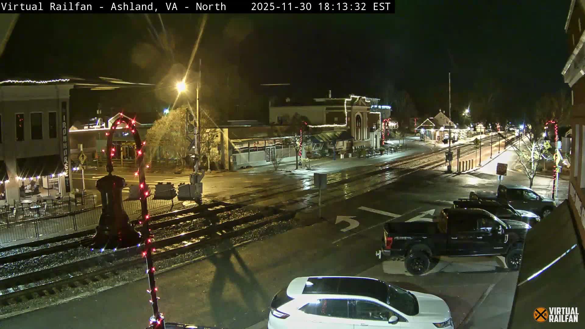 Ashland City East View & Railway Road Live Cam -  Ashland, Hanover, Virginia, USA 