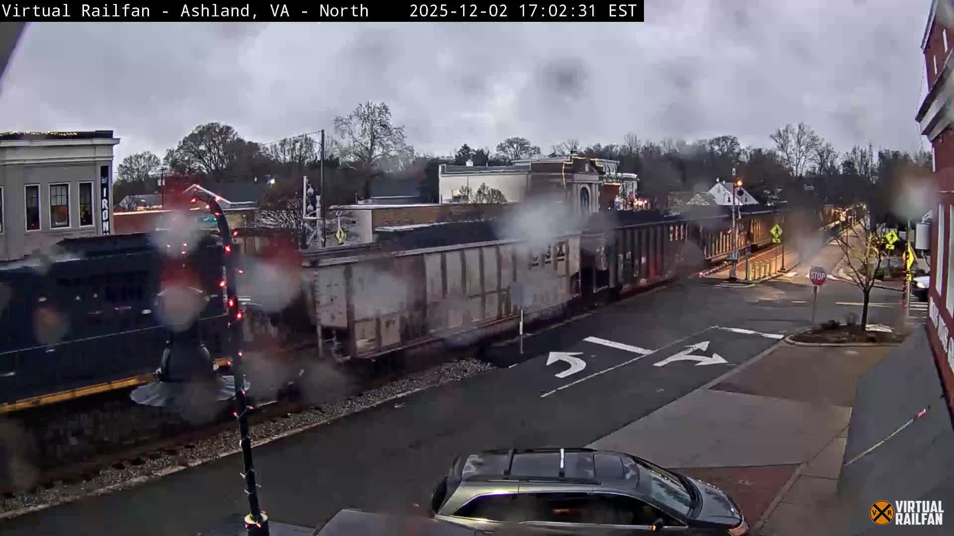 Ashland City East View & Railway Road Live Cam -  Ashland, Hanover, Virginia, USA 