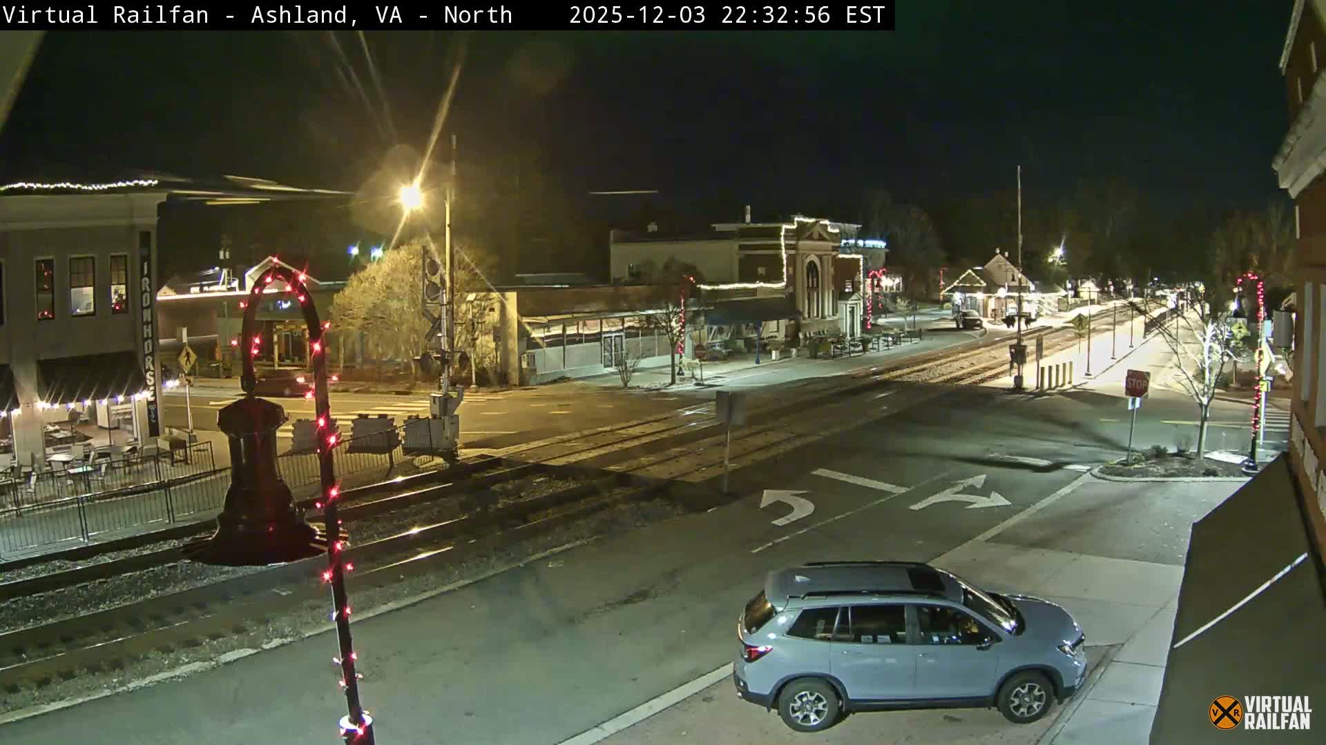 Ashland City East View & Railway Road Live Cam -  Ashland, Hanover, Virginia, USA 