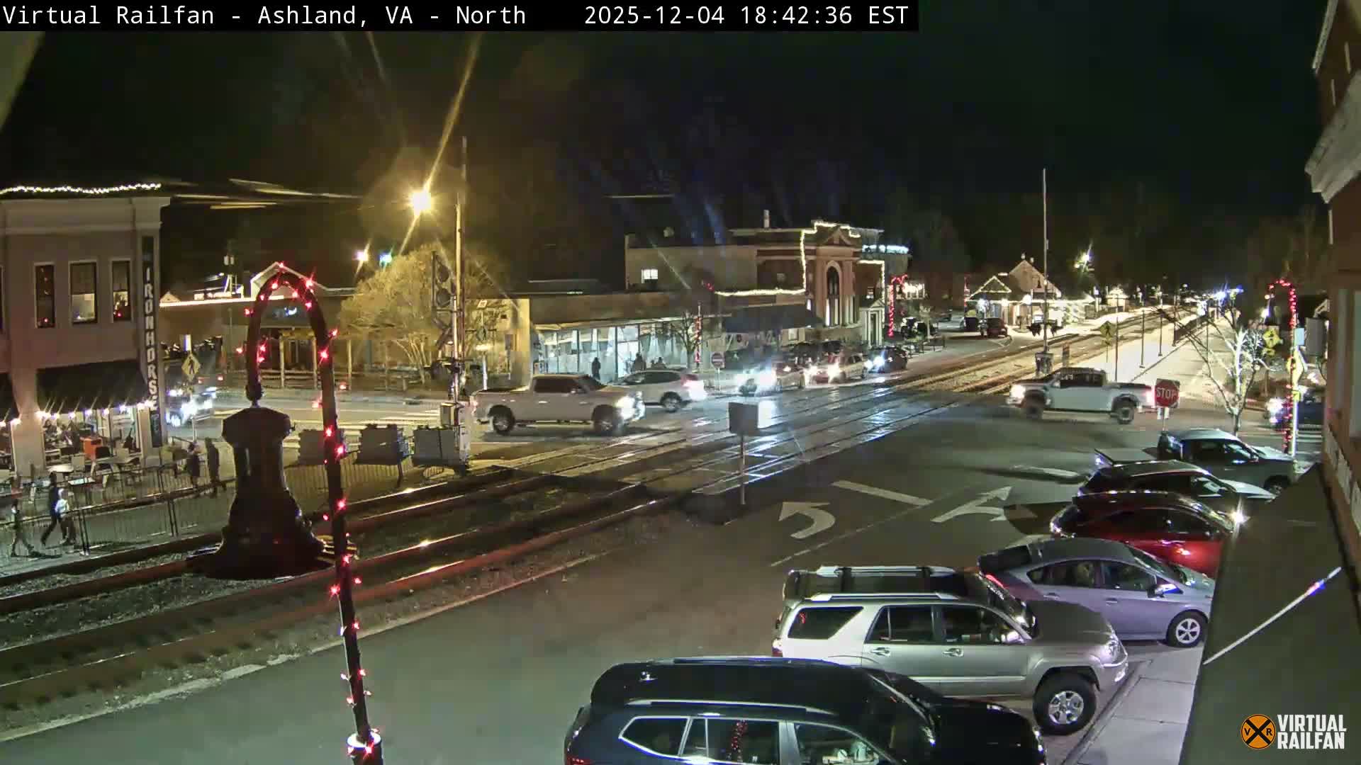 Ashland City East View & Railway Road Live Cam -  Ashland, Hanover, Virginia, USA 
