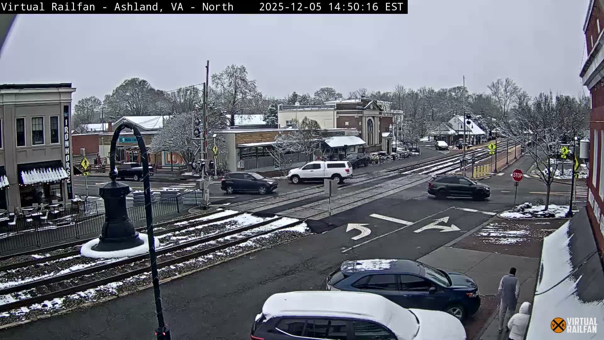 Ashland City East View & Railway Road Live Cam -  Ashland, Hanover, Virginia, USA 