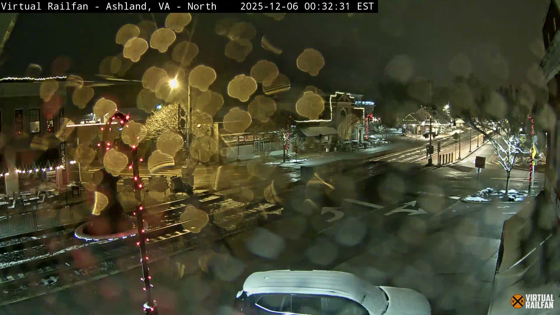 Ashland City East View & Railway Road Live Cam -  Ashland, Hanover, Virginia, USA 