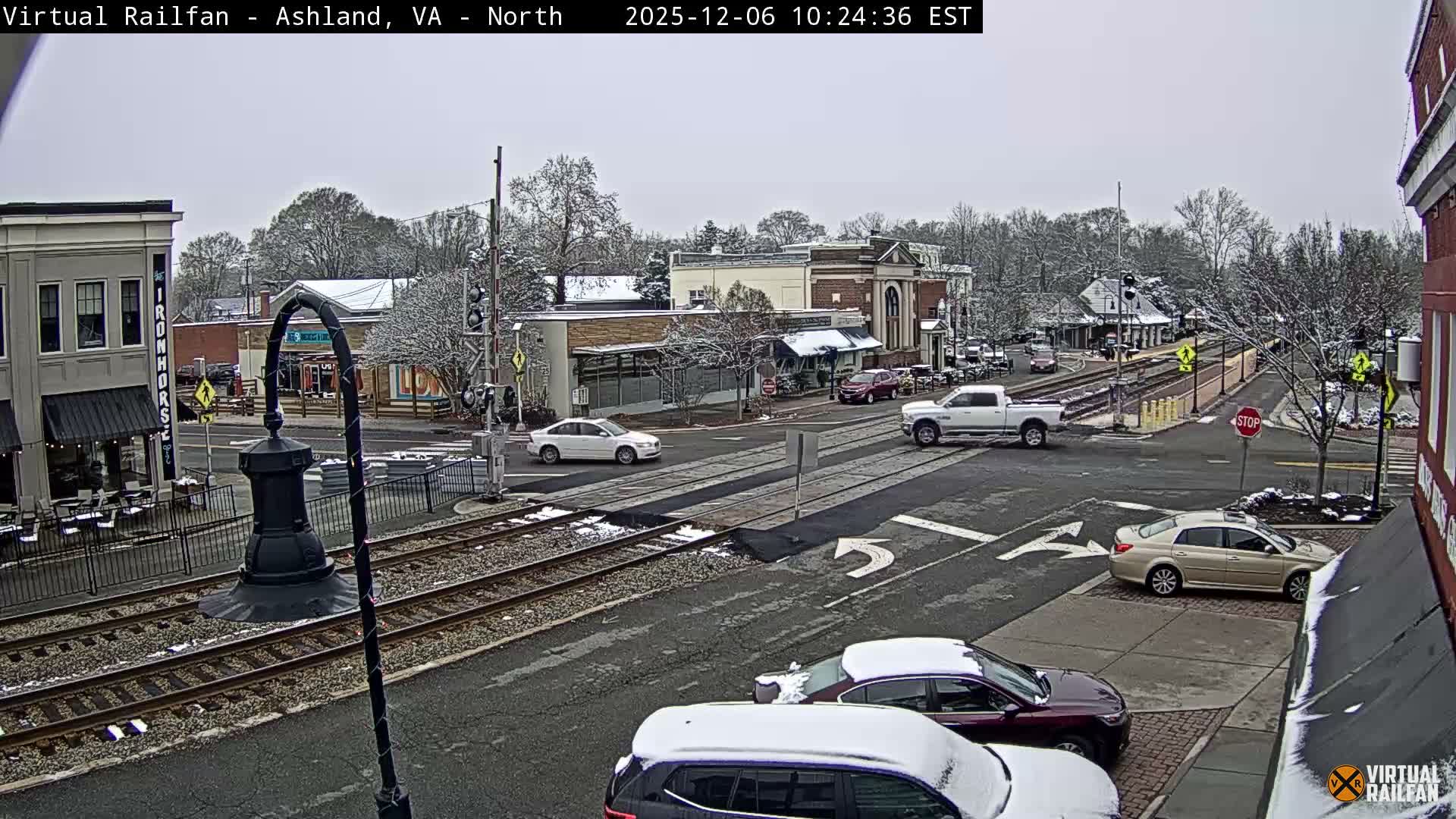 Ashland City East View & Railway Road Live Cam -  Ashland, Hanover, Virginia, USA 