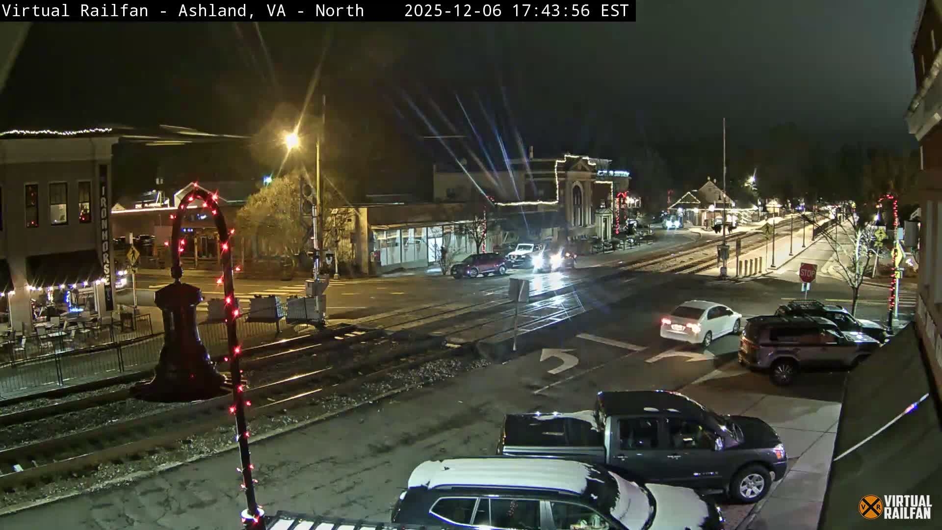 Ashland City East View & Railway Road Live Cam -  Ashland, Hanover, Virginia, USA 