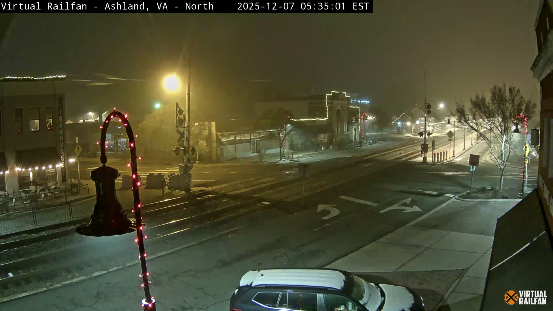 Ashland City East View & Railway Road Live Cam -  Ashland, Hanover, Virginia, USA 