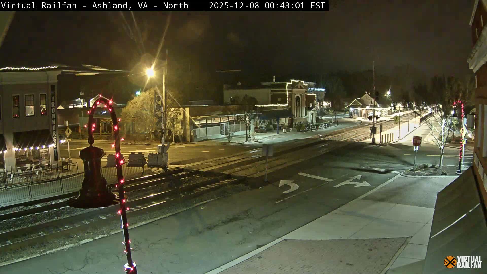 Ashland City East View & Railway Road Live Cam -  Ashland, Hanover, Virginia, USA 