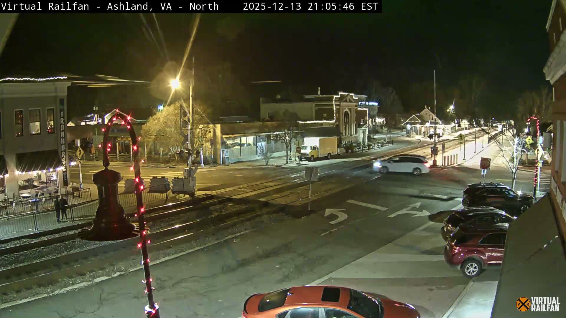 Ashland City East View & Railway Road Live Cam -  Ashland, Hanover, Virginia, USA 