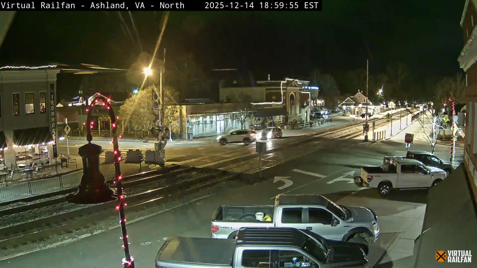 Ashland City East View & Railway Road Live Cam -  Ashland, Hanover, Virginia, USA 