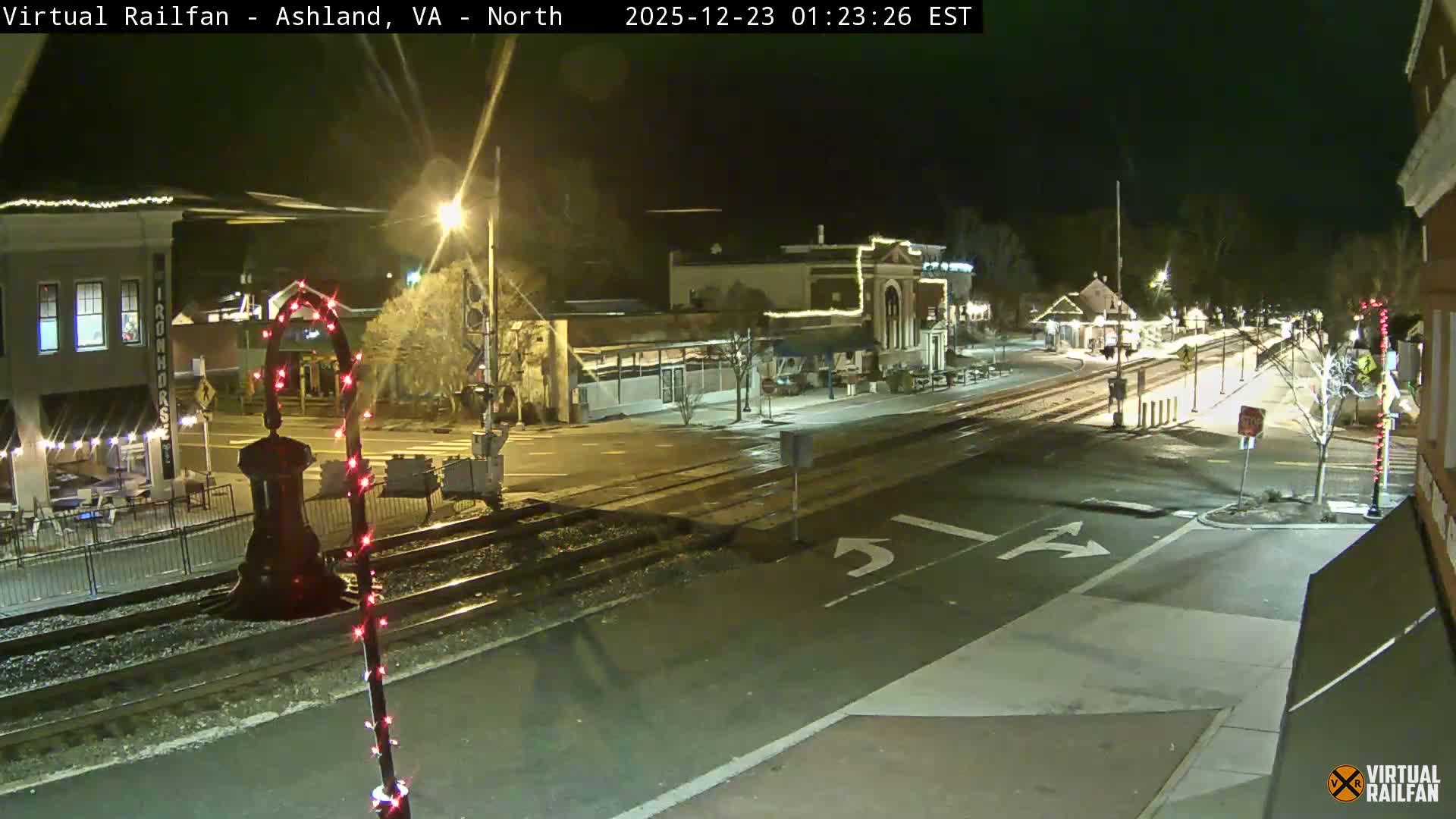 Ashland City East View & Railway Road Live Cam -  Ashland, Hanover, Virginia, USA 