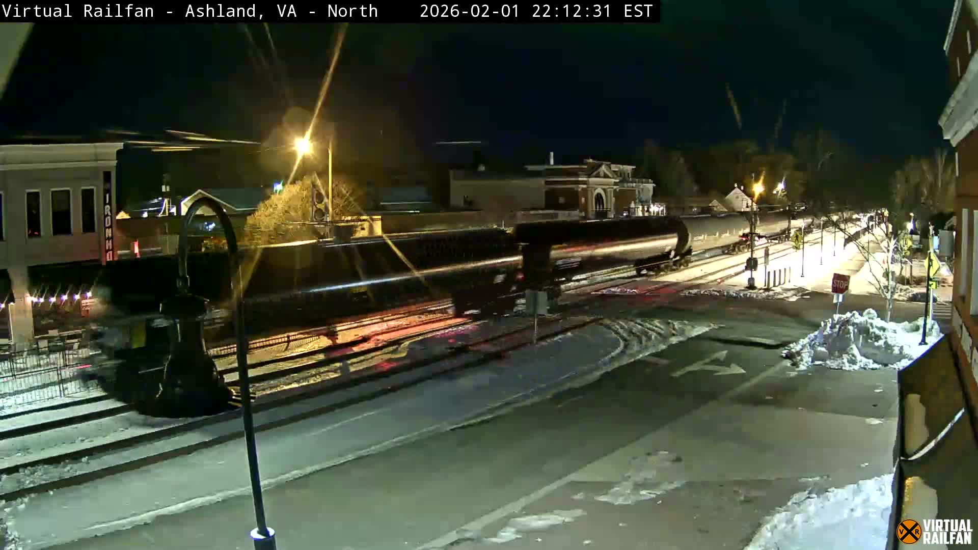 Ashland City East View & Railway Road Live Cam -  Ashland, Hanover, Virginia, USA 