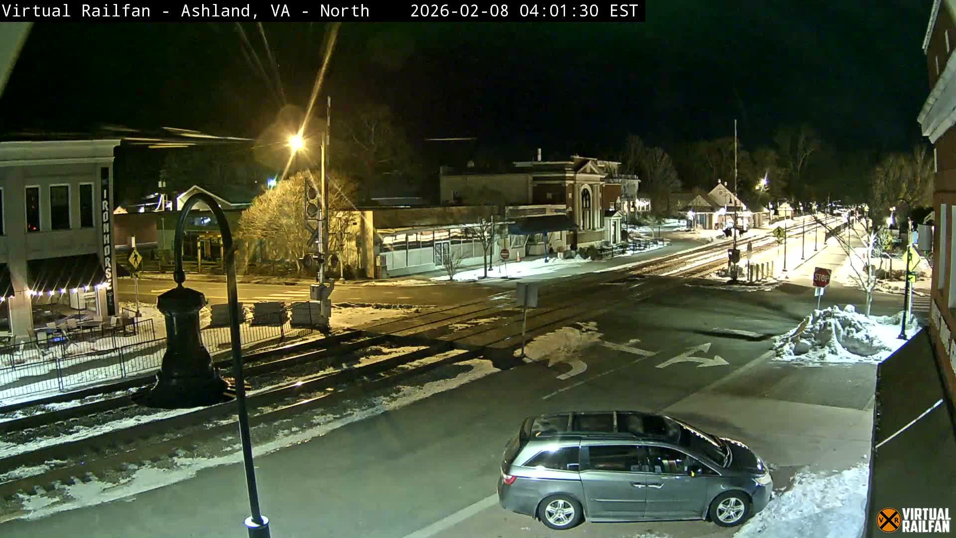Ashland City East View & Railway Road Live Cam -  Ashland, Hanover, Virginia, USA 