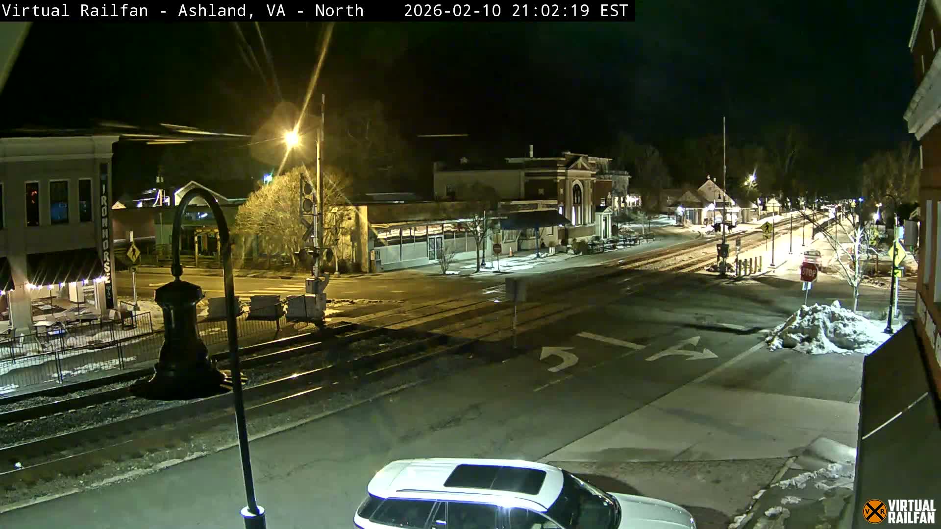 Ashland City East View & Railway Road Live Cam -  Ashland, Hanover, Virginia, USA 