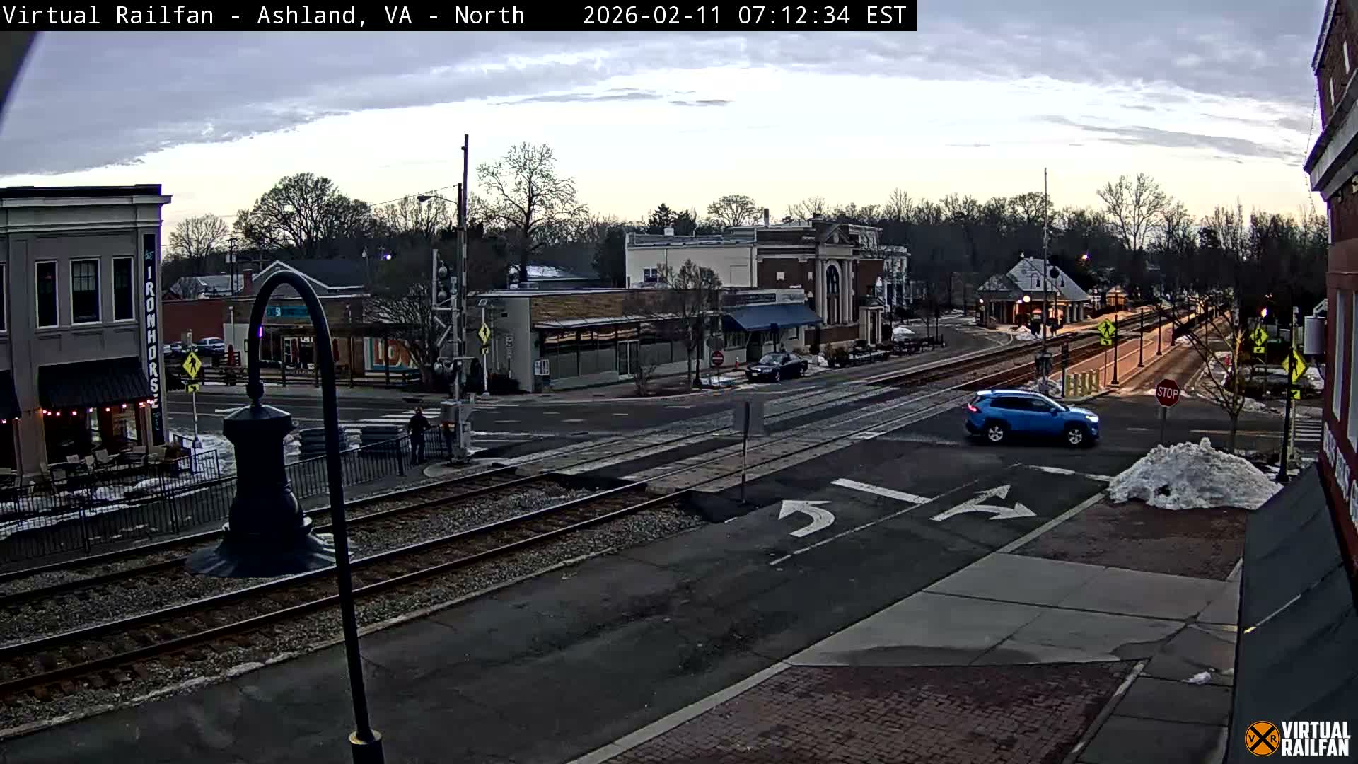 Ashland City East View & Railway Road Live Cam -  Ashland, Hanover, Virginia, USA 