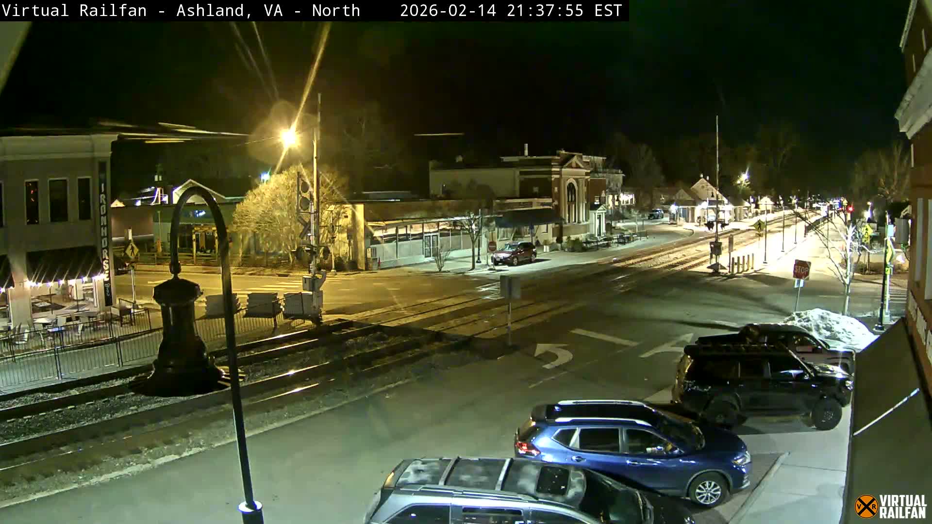 Ashland City East View & Railway Road Live Cam -  Ashland, Hanover, Virginia, USA 