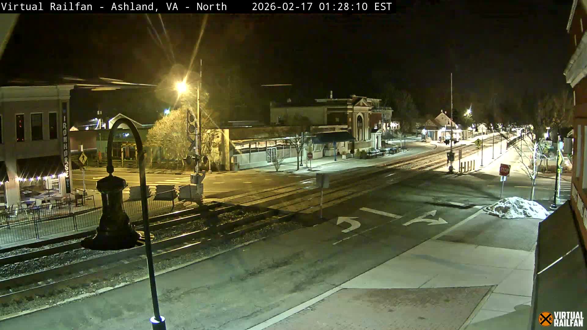 Ashland City East View & Railway Road Live Cam -  Ashland, Hanover, Virginia, USA 