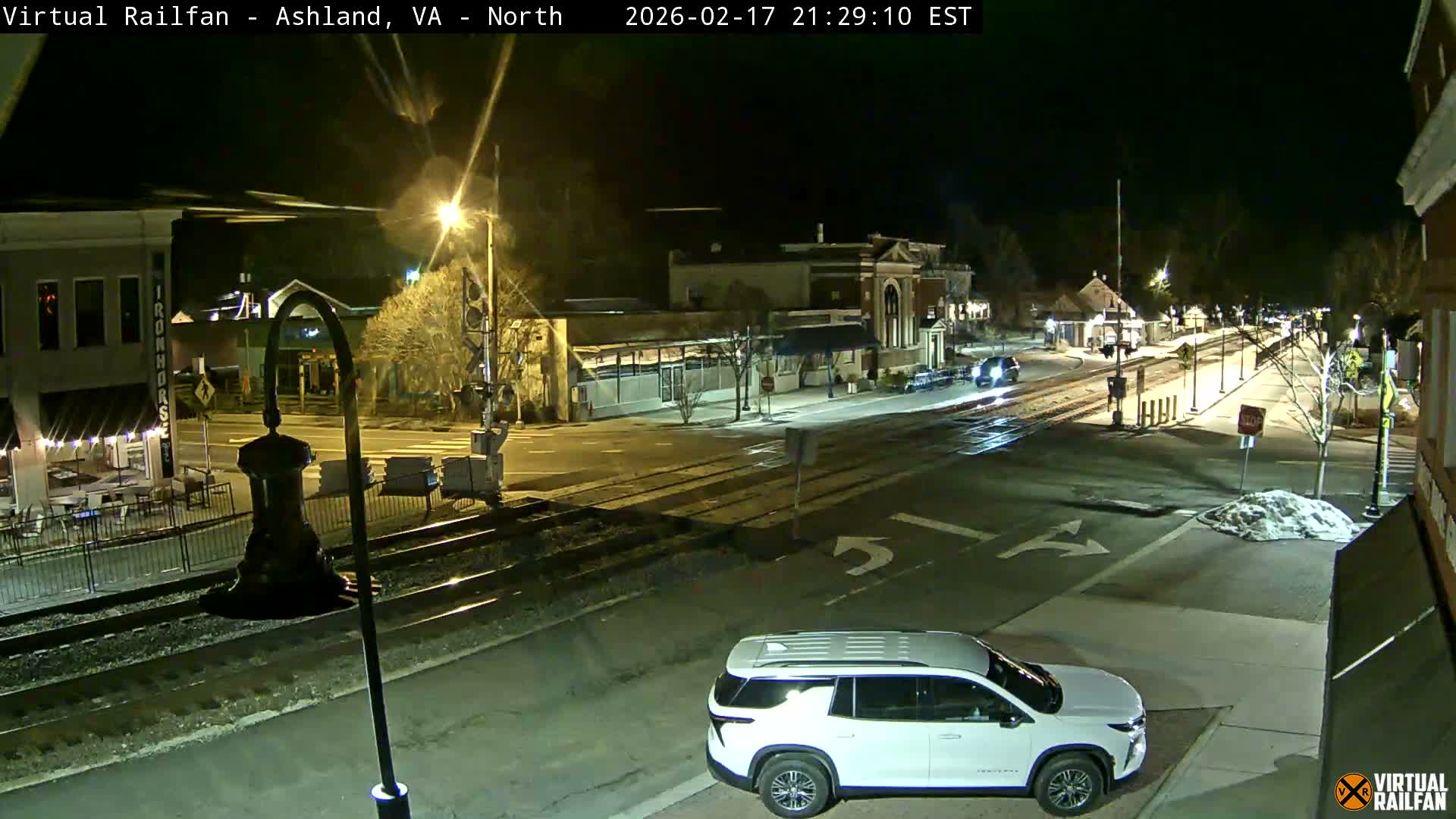 Ashland City East View & Railway Road Live Cam -  Ashland, Hanover, Virginia, USA 