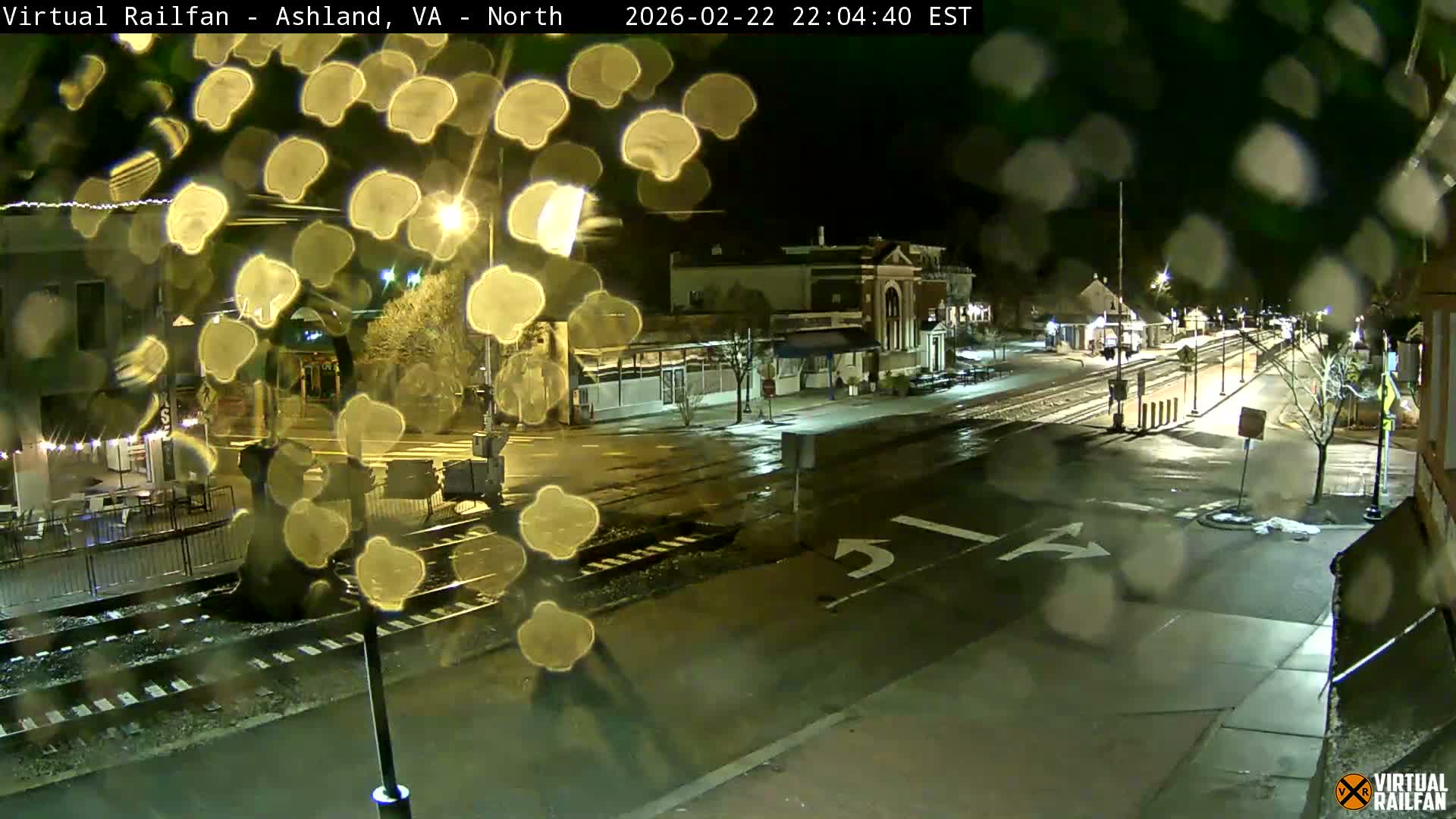 Ashland City East View & Railway Road Live Cam -  Ashland, Hanover, Virginia, USA 