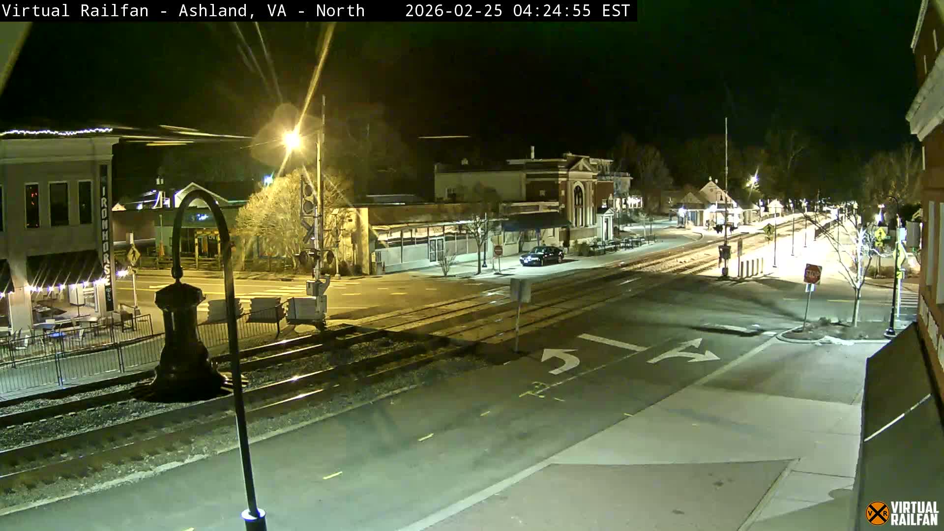 Ashland City East View & Railway Road Live Cam -  Ashland, Hanover, Virginia, USA 