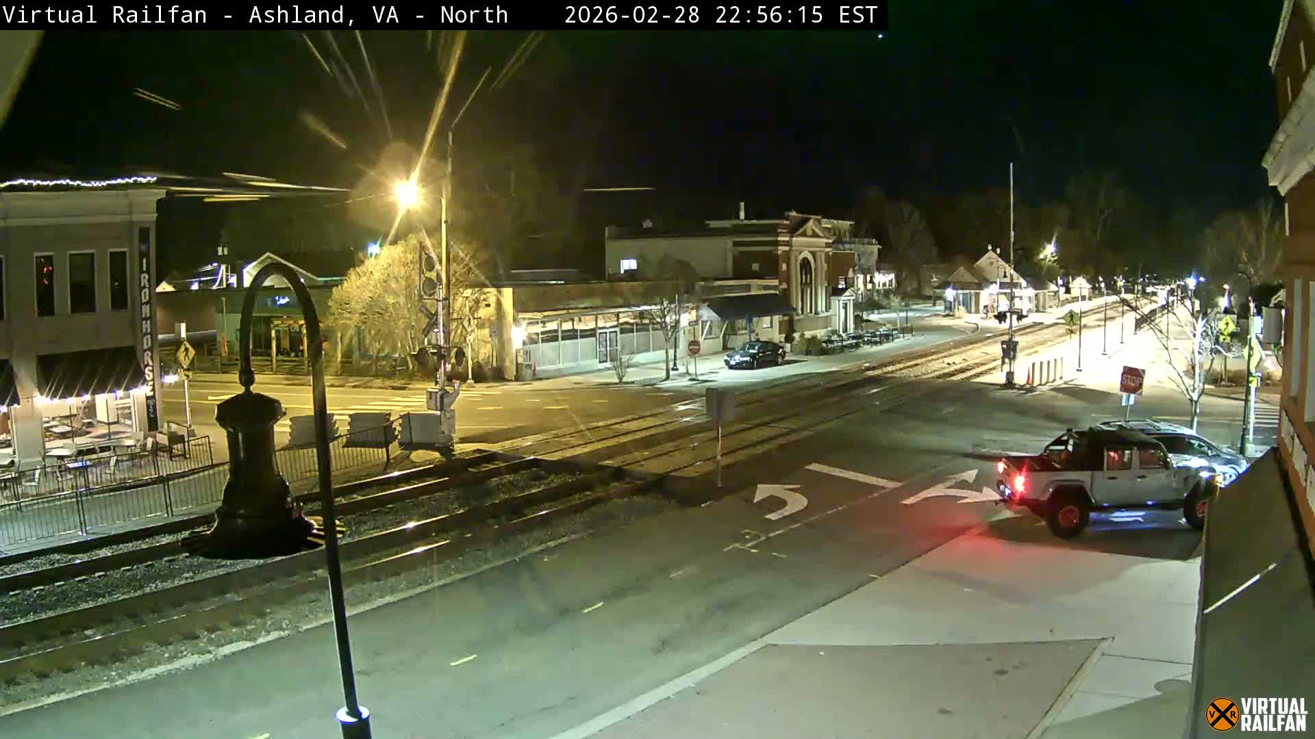 Ashland City East View & Railway Road Live Cam -  Ashland, Hanover, Virginia, USA 