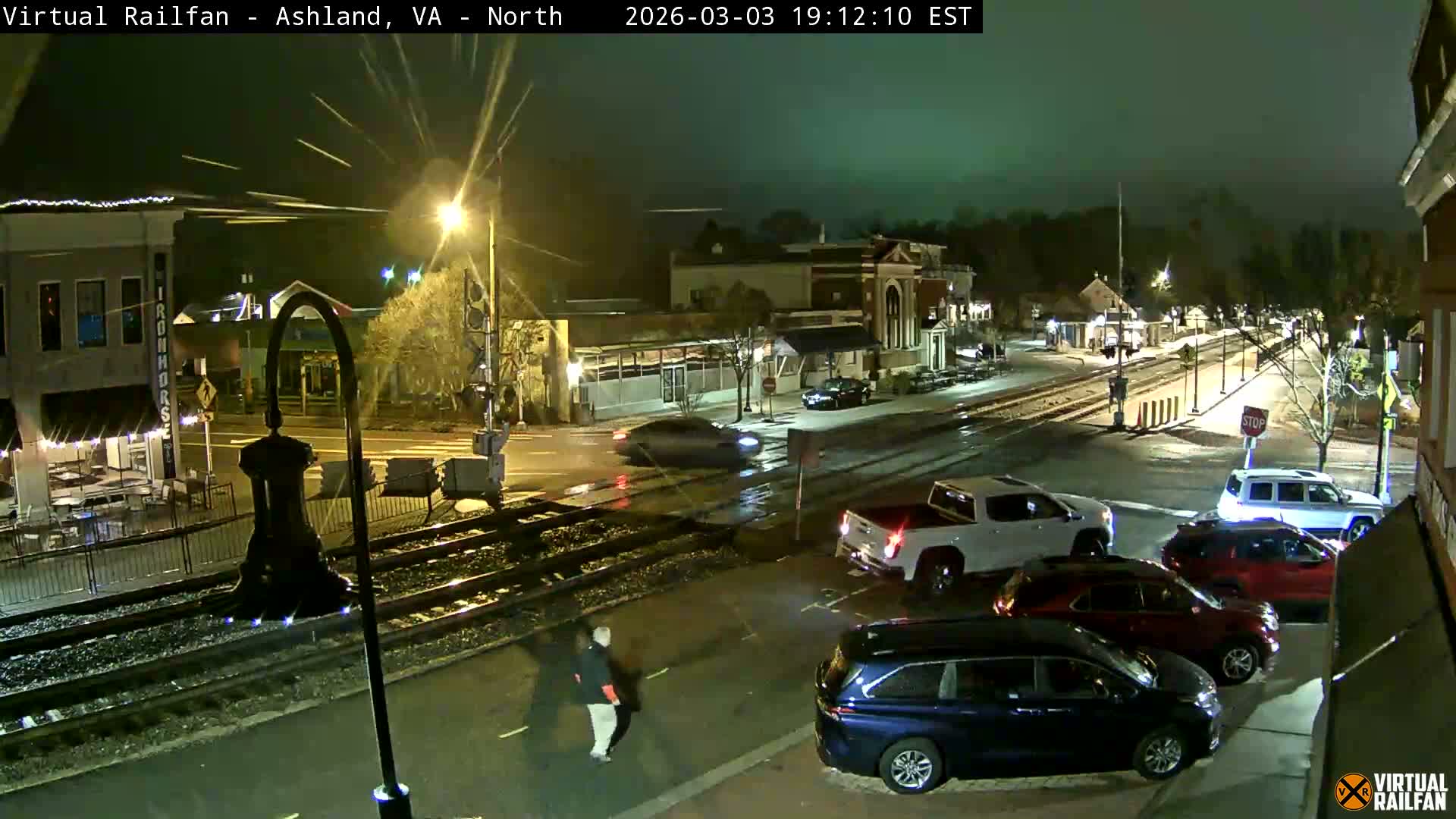 Ashland City East View & Railway Road Live Cam -  Ashland, Hanover, Virginia, USA 