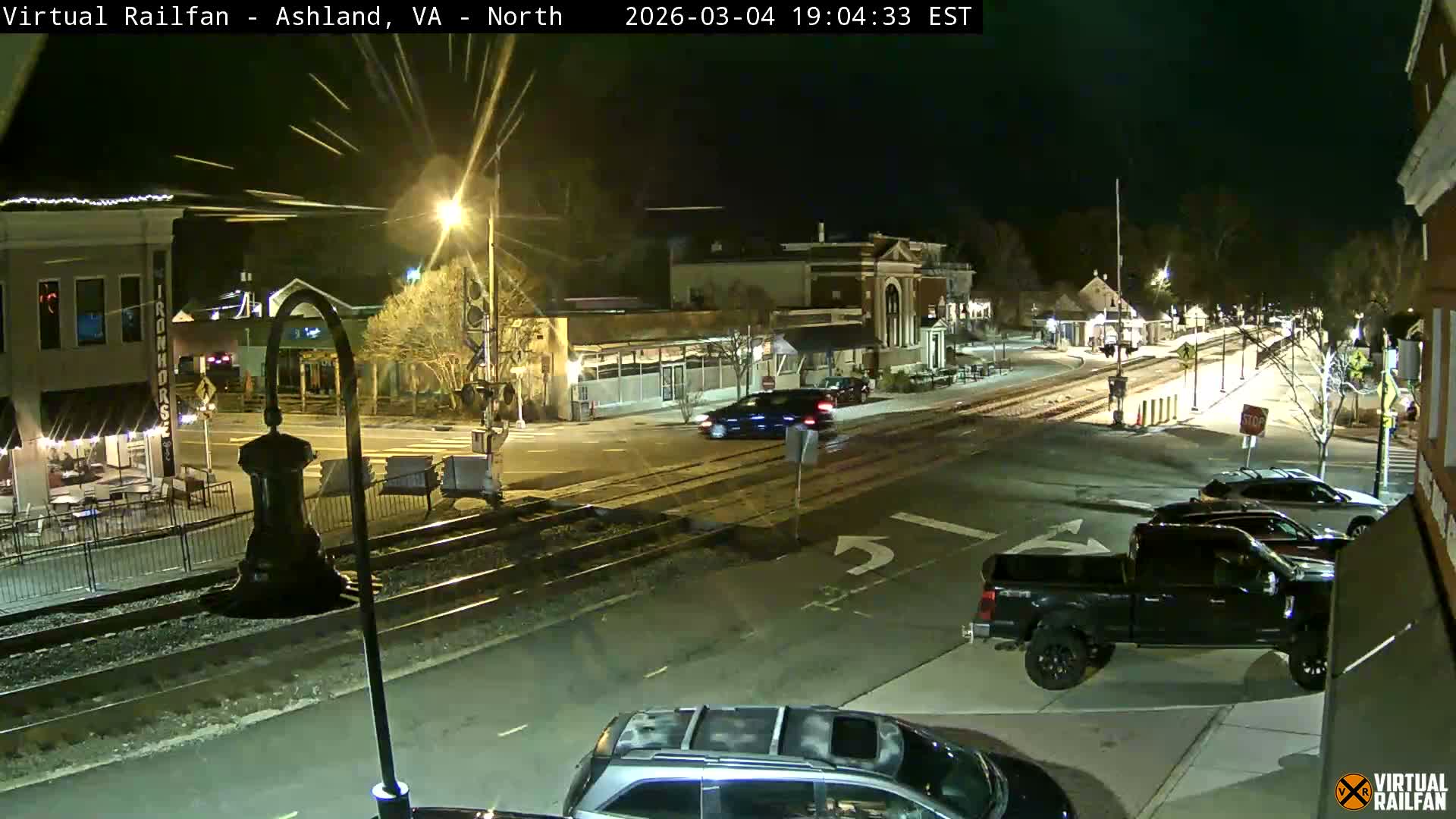 Ashland City East View & Railway Road Live Cam -  Ashland, Hanover, Virginia, USA 